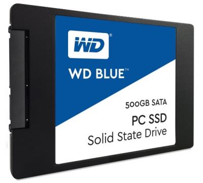 Western Digital SSD 2,5" 500GB Blue 3D NAND
