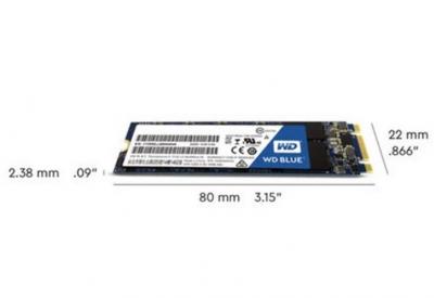Western Digital SSD M.2  2TB Blue 3D NAND