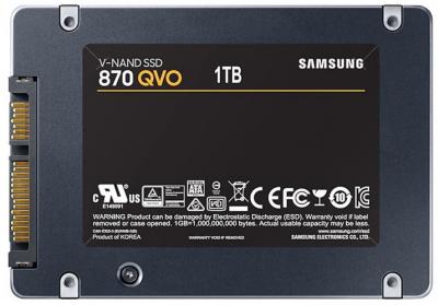 Samsung 2,5" SSD 1TB 870 QVO SATAIII