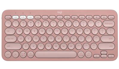 LOGITECH Pebble 2 K380s bezdrôtová klávesnica US ružová