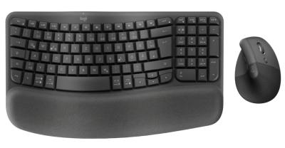 LOGITECH Wave Keys set bezdrôtovej klávesnice a myši US
