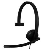 LOGITECH H570e USB-C Mono Headset - Teams Version